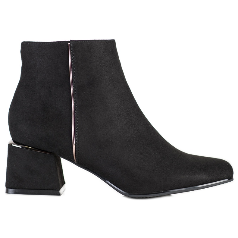Goodin Elegant suede boots black