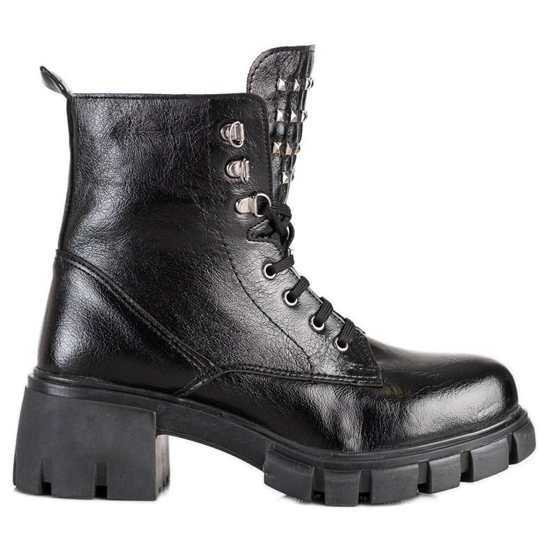 SHELOVET Fashionable Workers With Studs black