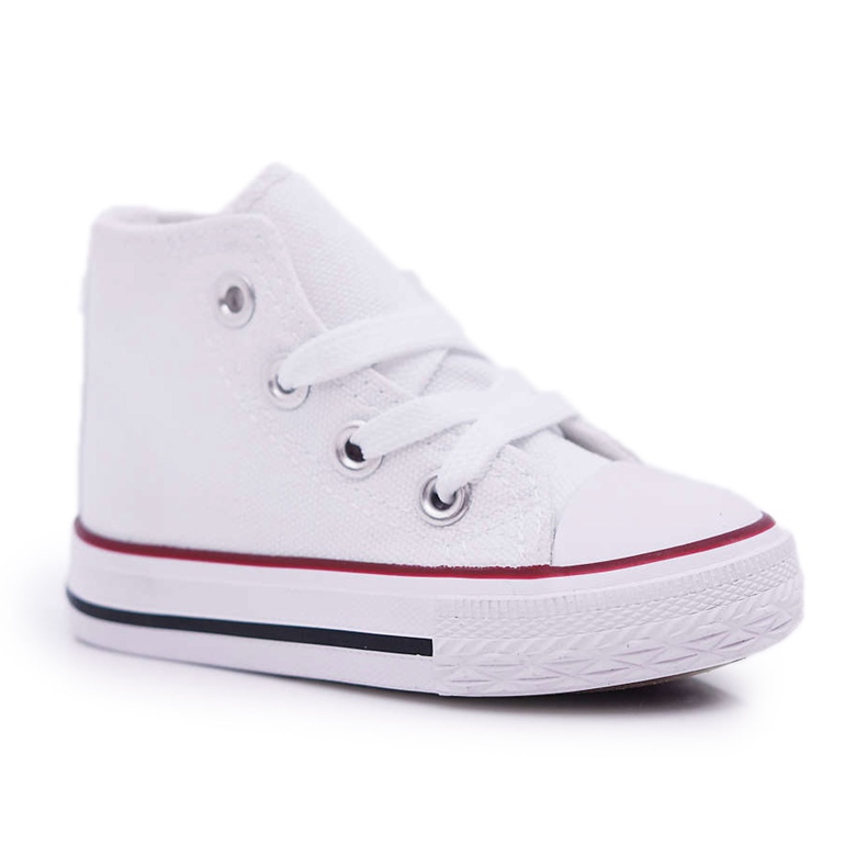 FRROCK Children's Classic High White Filemon Sneakers FRROCK Children's Classic High White Filemon Sneakers