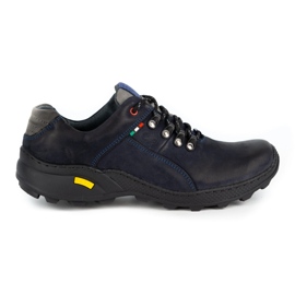 Olivier Men's trekking shoes 296GT navy blue Olivier Men's trekking shoes 296GT navy blue