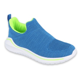 Befado children's shoes 516Y079 blue green Befado children's shoes 516Y079 blue green