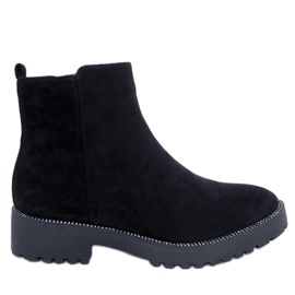 Black Chelsea boots for women KL-719 Black Black Chelsea boots for women KL-719 Black