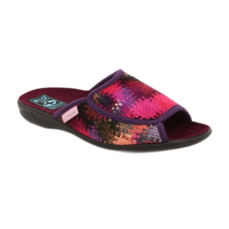 Women's Slippers Adanex 26265 Sweet red violet pink