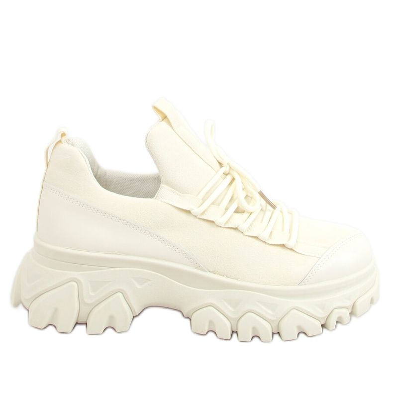 Beige NB520P Beige high-soled sports shoes