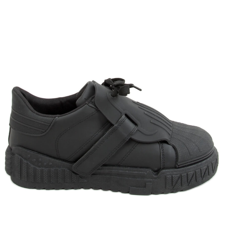 Black women's sneakers NB513P Black