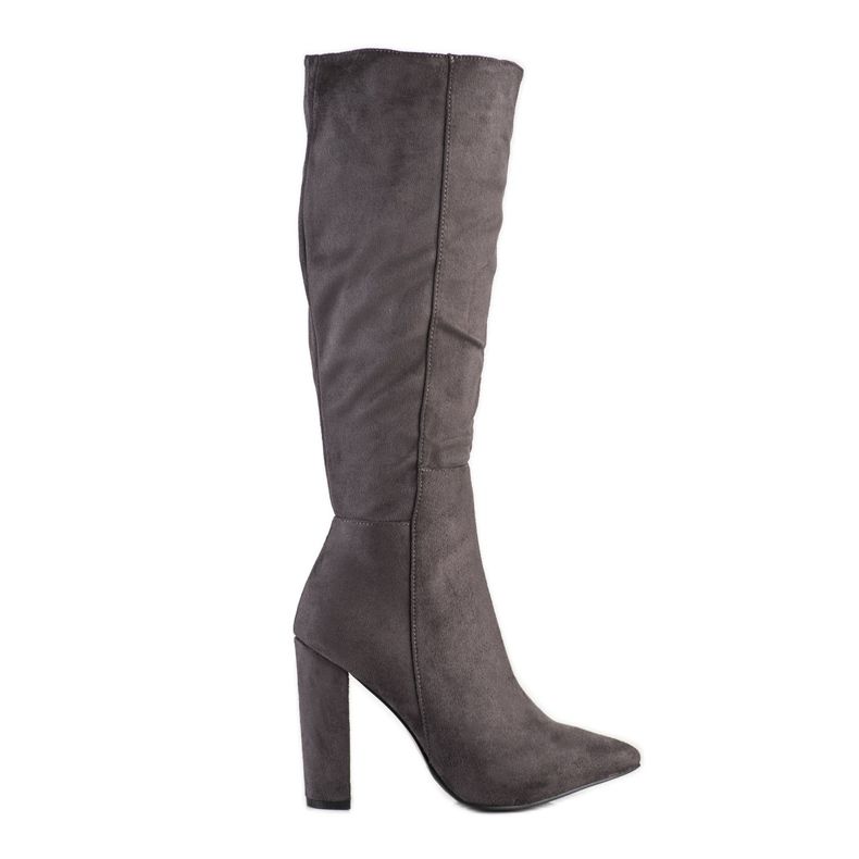 Seastar Sexy suede boots grey