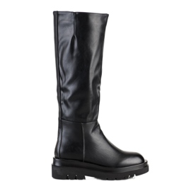 Seastar Fashionable Platform Boots black