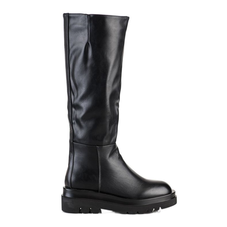 Seastar Fashionable Platform Boots black