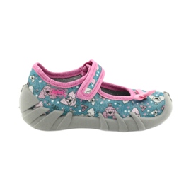 Befado children's shoes 109P203 pink blue