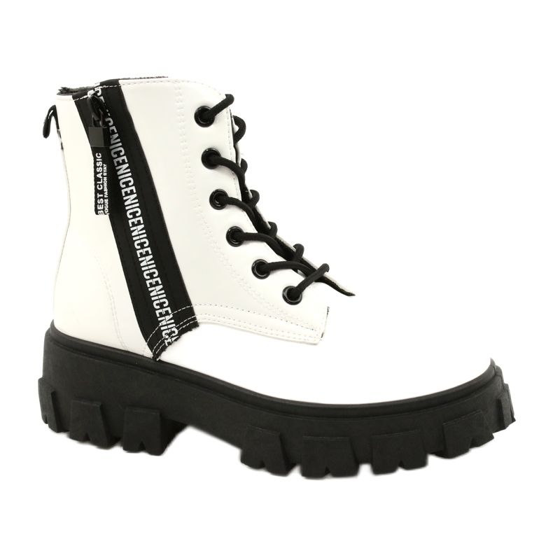 News Workery Timberki 21BT26-4266 White black News Workery Timberki 21BT26-4266 White black
