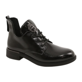 Patent boots Sergio Leone PB262 black