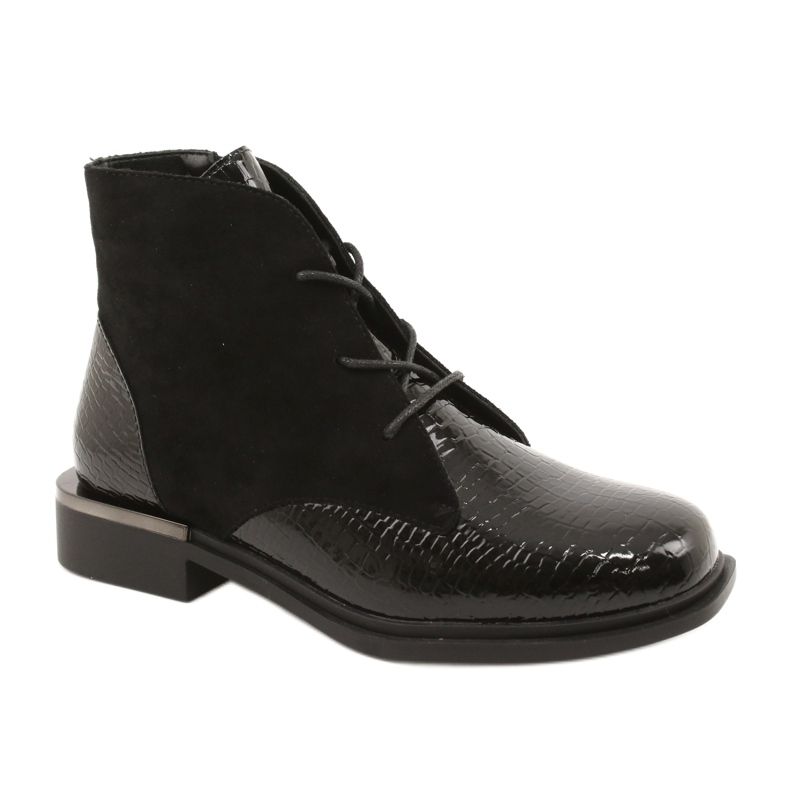 Workers Black Boots Sergio Leone BT401