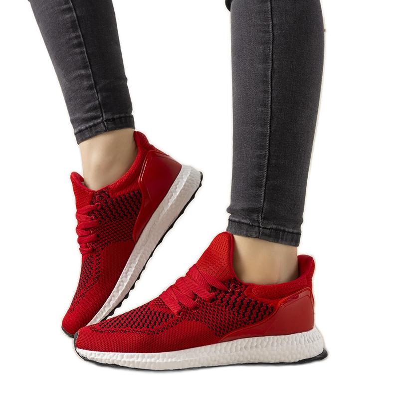 Thailand women's red sports sneakers