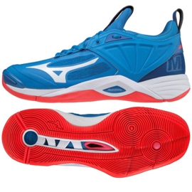 Mizuno Wave Momentum Ii M V1GA211224 volleyball shoes blue blue Mizuno Wave Momentum Ii M V1GA211224 volleyball shoes blue blue