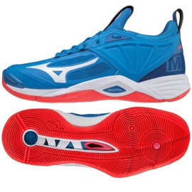 Mizuno Wave Momentum Ii M V1GA211224 volleyball shoes blue blue