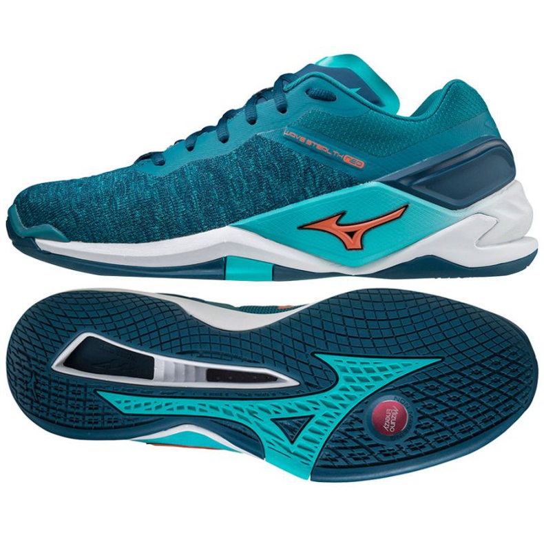 Mizuno Wave Stealth Neo M X1GA200084 shoes blue blue