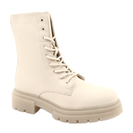 Beige Workers Boots Evento 21BT35-4235