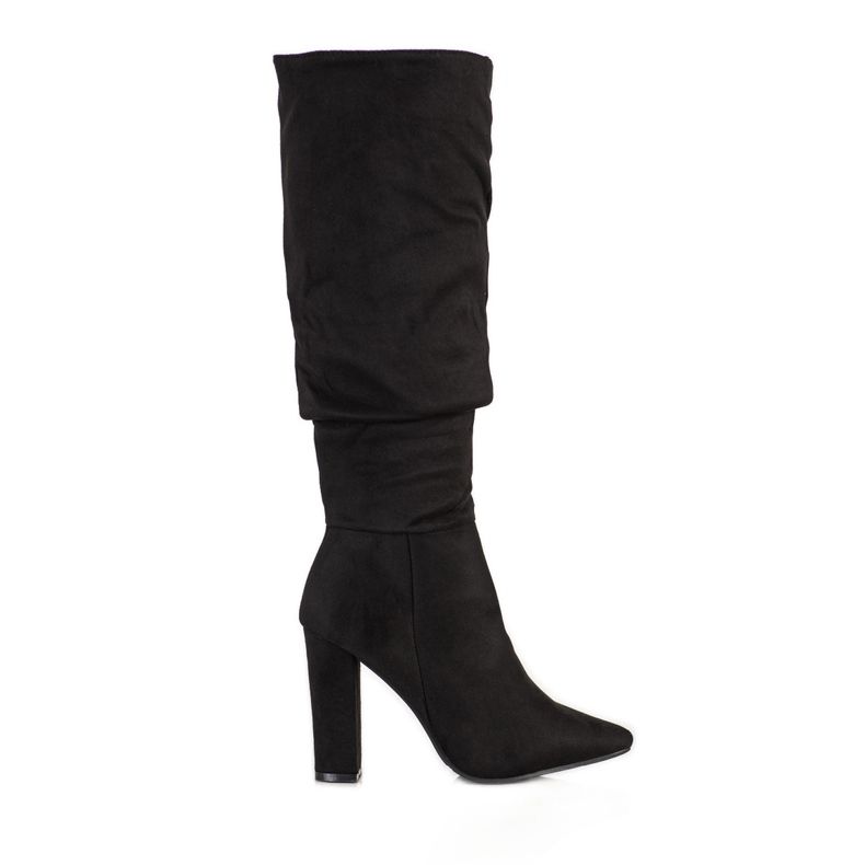 Seastar Black Stylish Boots On A Post