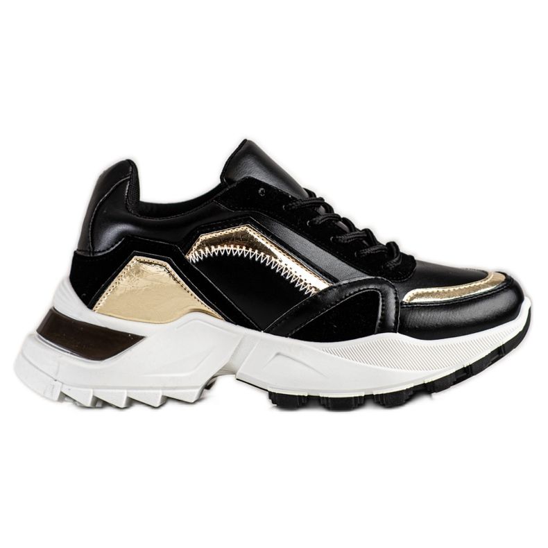 SHELOVET Stylish Sneakers black SHELOVET Stylish Sneakers black