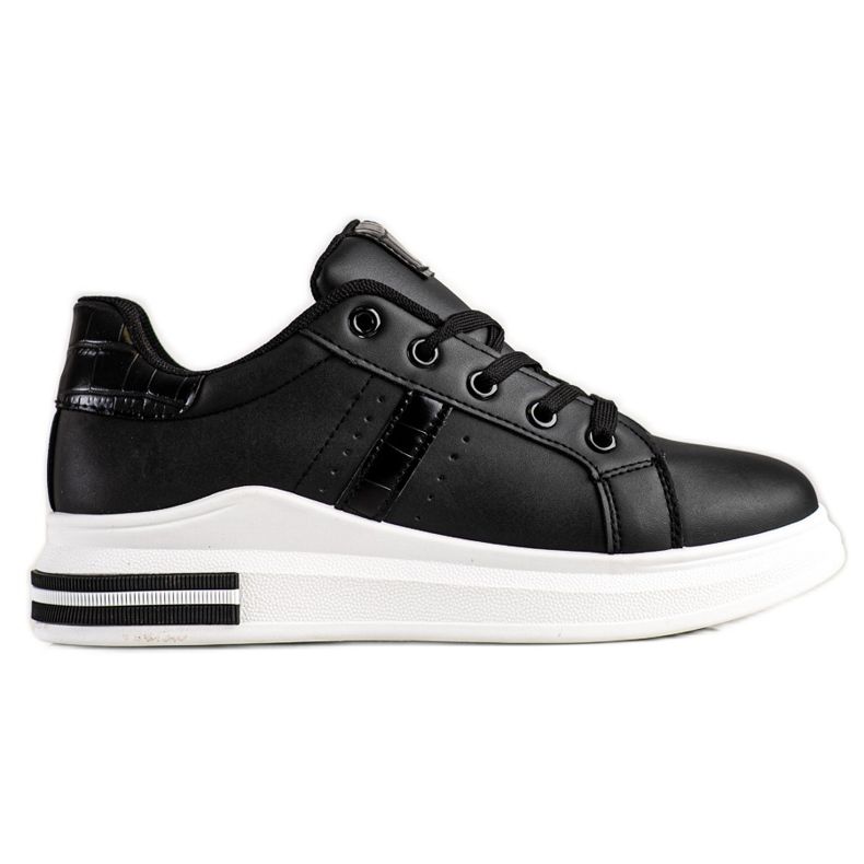 SHELOVET Casual Black Sneakers