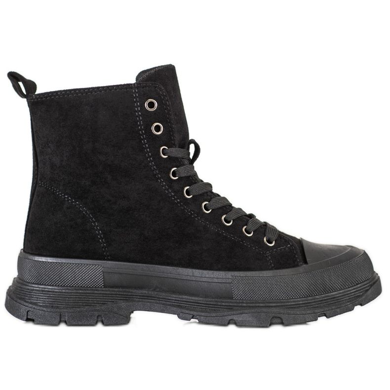 Seastar High Suede Sneakers black