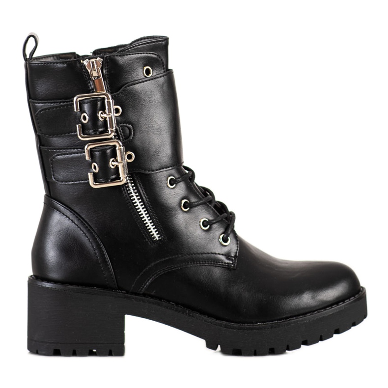 Cm Paris Black Workers With Buckles