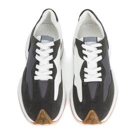 Gray sports shoes for men Pacheco sneakers grey
