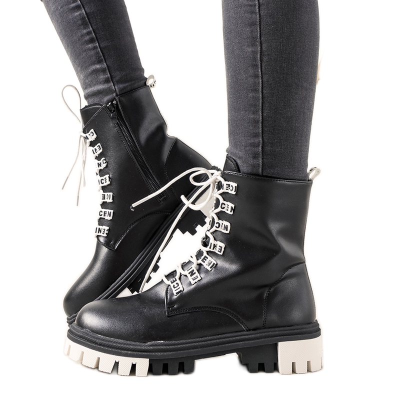Black women's boots from Asha