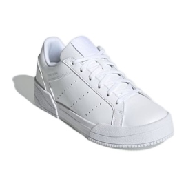Shoes adidas Court Tourino Jr H00764 white navy blue Shoes adidas Court Tourino Jr H00764 white navy blue