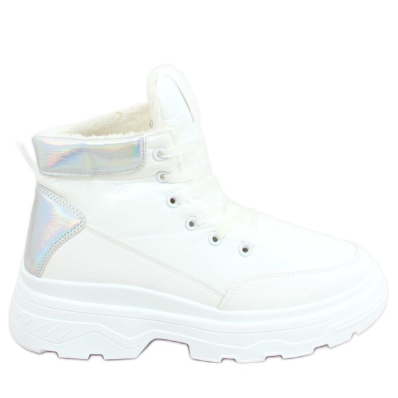 Insulated white sports shoes FA-3357 White Insulated white sports shoes FA-3357 White