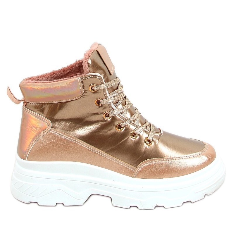 Warm champagne sports shoes FA-3357 Champagne pink