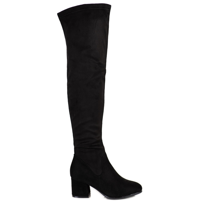 Seastar Black Thigh High Boots