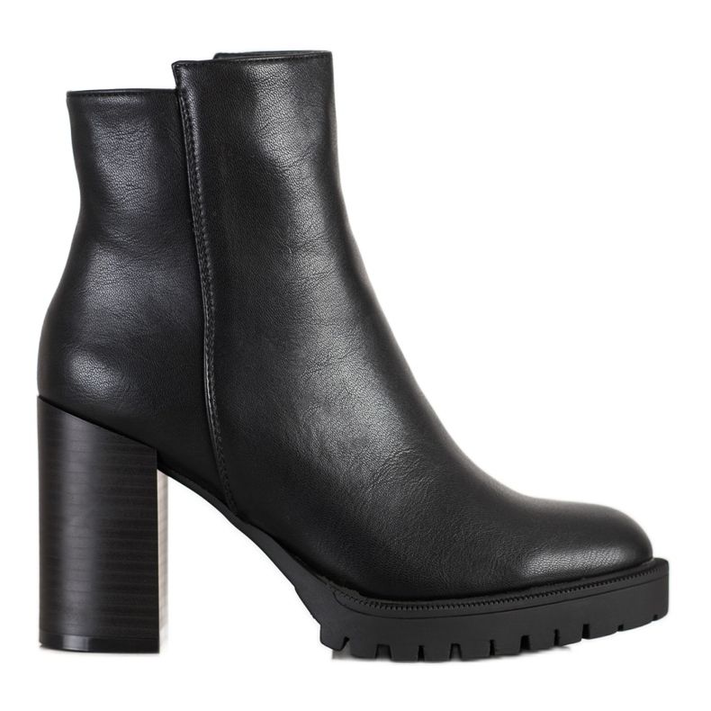 Lovery Classic Eco-leather boots black Lovery Classic Eco-leather boots black