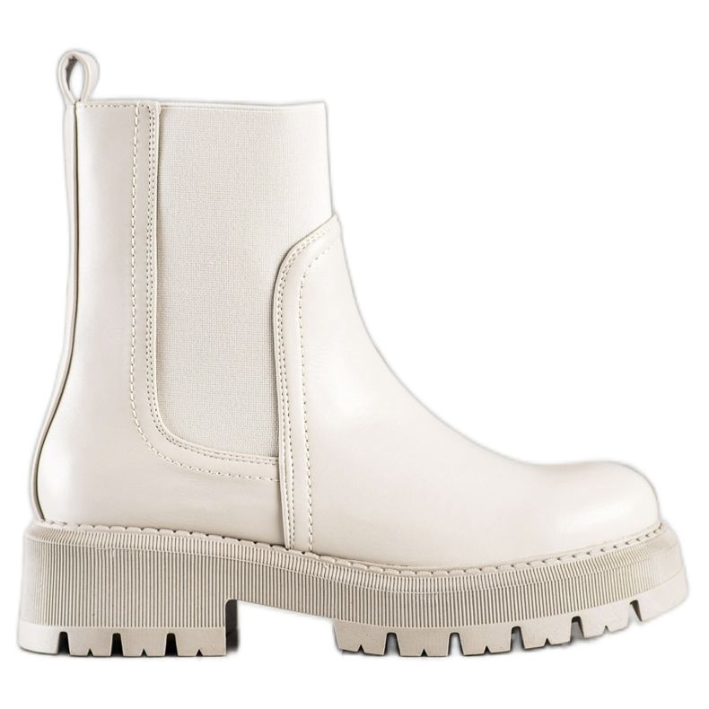 Seastar Chelsea Boots On The Fashion Platform beige Seastar Chelsea Boots On The Fashion Platform beige