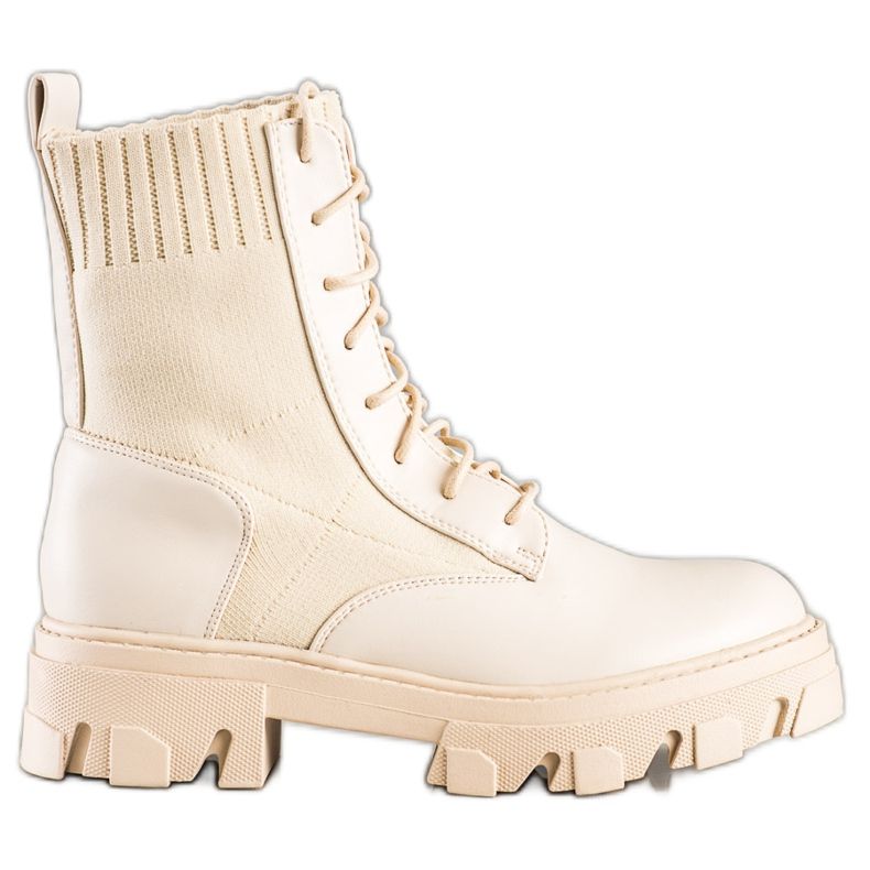 Seastar Slip-on Workers With A Sock beige