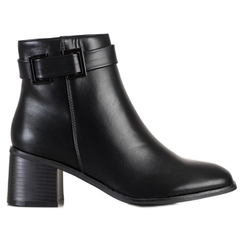 Seastar Elegant Eco-leather boots black