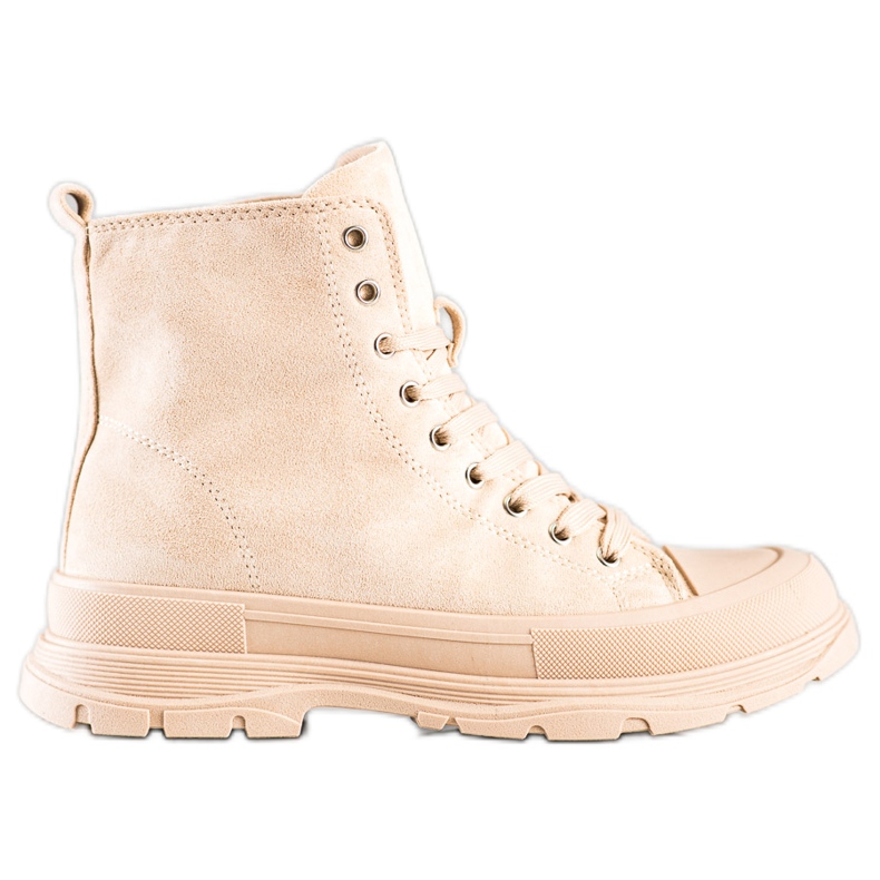 Seastar High Suede Sneakers beige