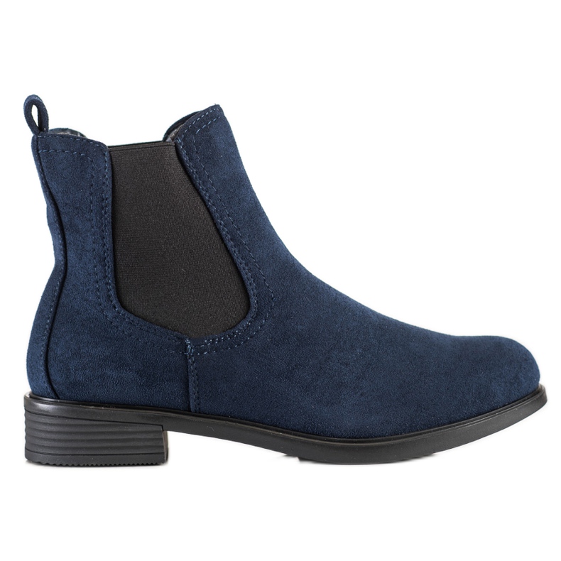 SHELOVET Stylish Chelsea boots blue SHELOVET Stylish Chelsea boots blue