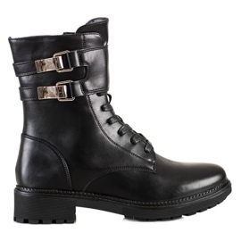 Cm Paris Classic Workers With Buckles black Cm Paris Classic Workers With Buckles black