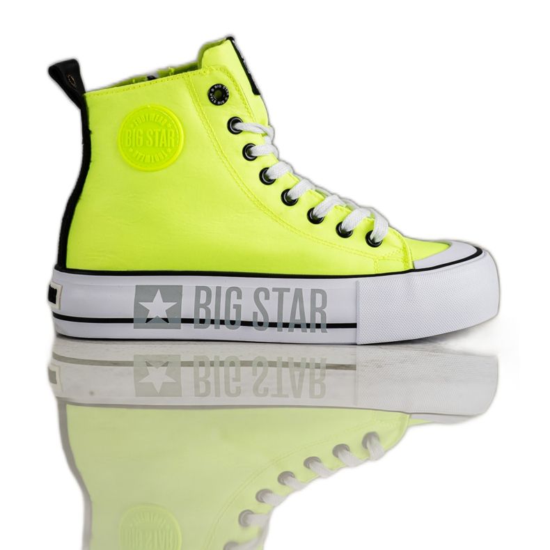 Women's Sneakers Big Star II274015 yellow