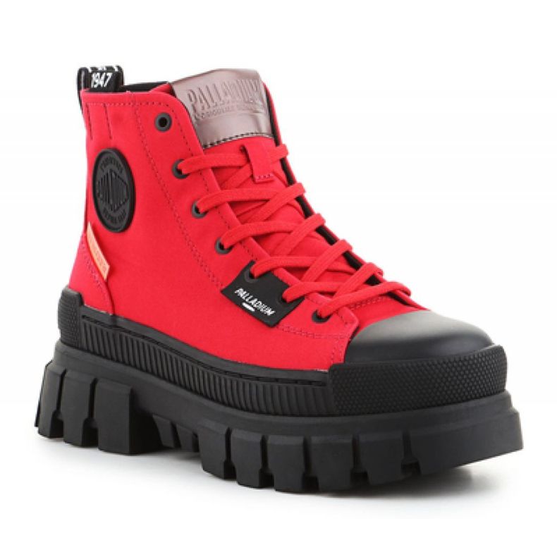 Shoes Palladium Revolt Hi Tx W Star White W 97242-614-M red