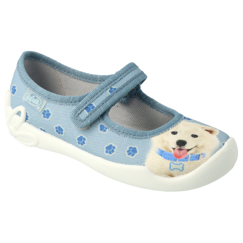 Befado children's shoes 114Y460 beige blue