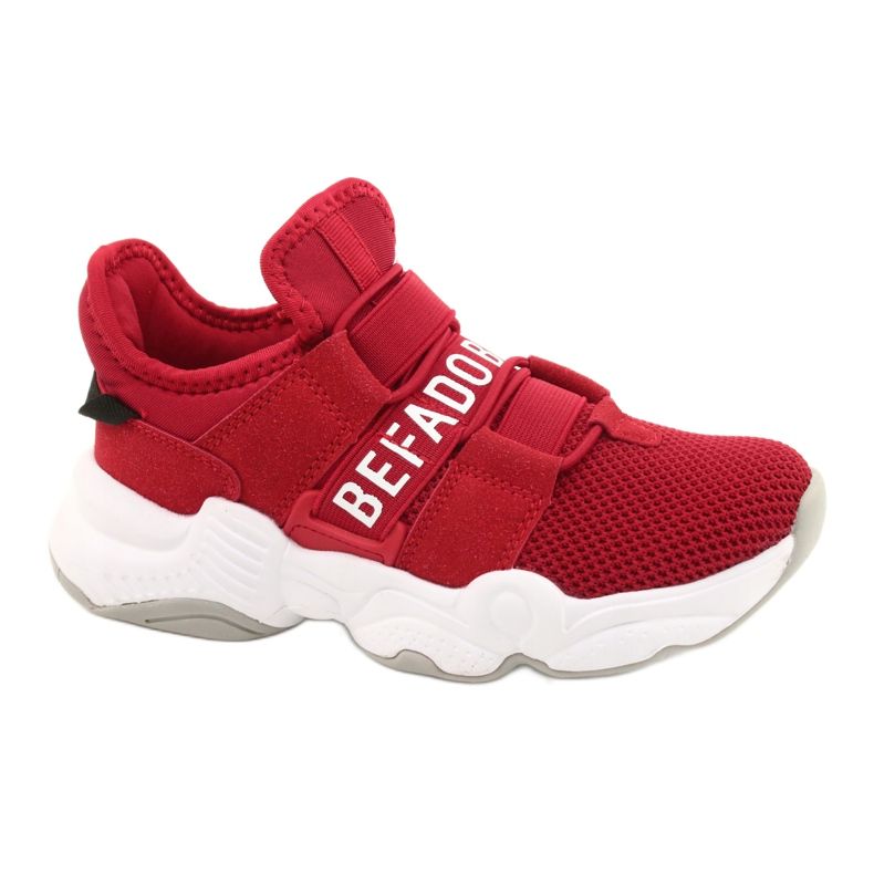 Befado children's shoes 516Y064 white red