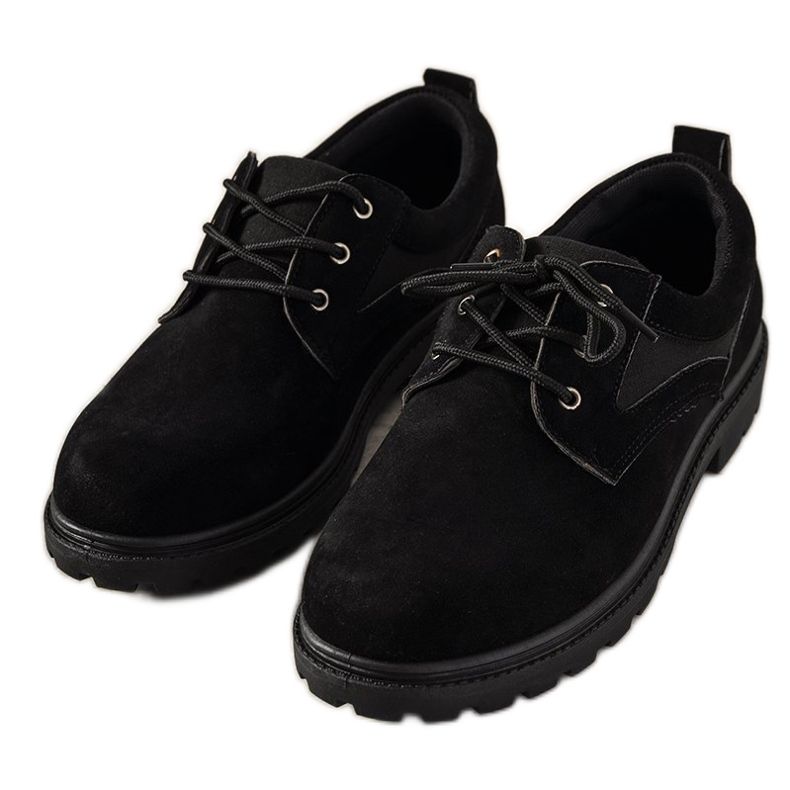 Men's black Mode shoes