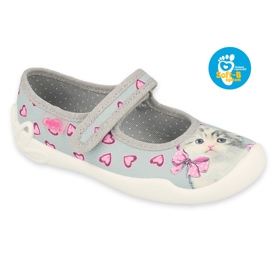 Befado children's shoes 114X462 pink grey Befado children's shoes 114X462 pink grey