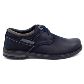 Olivier Men's casual shoes 298GT navy blue