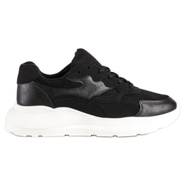 SHELOVET Casual Black Sneakers SHELOVET Casual Black Sneakers