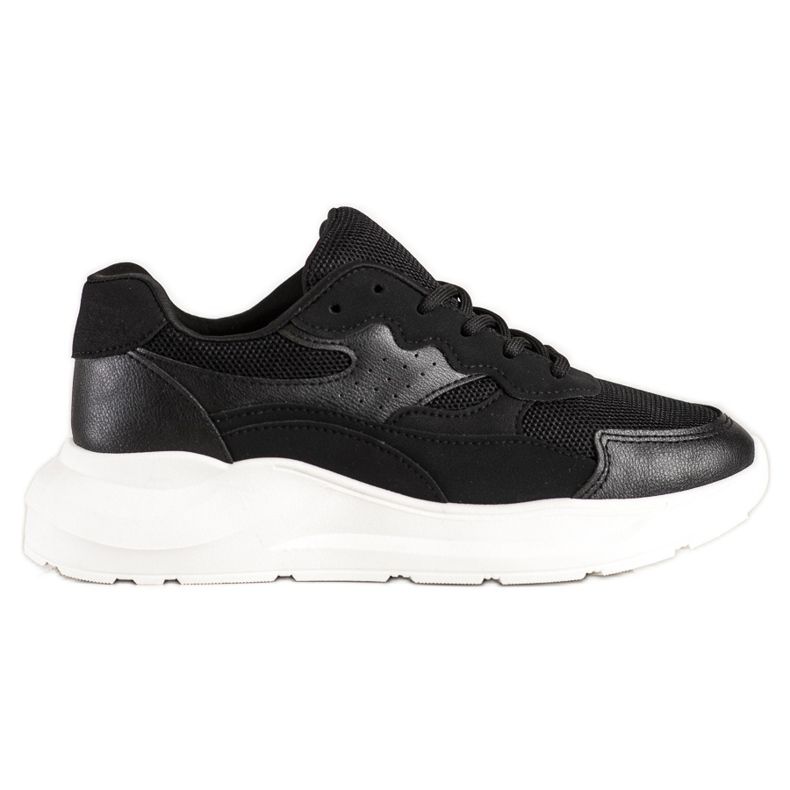 SHELOVET Casual Black Sneakers