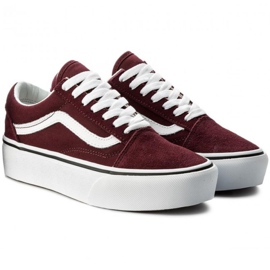 red vans old skool platform