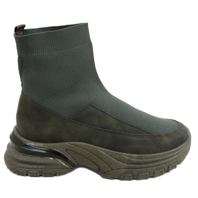 Green socks sports shoes ZP03 Green